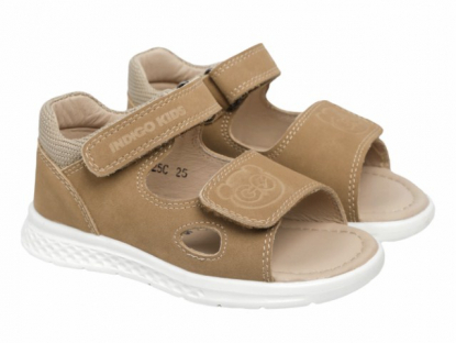 15-025C2 24-2,25-2,26-2,27-2,28-2,29-2 Indigo kids Туфли Орто/проф Сандалеты Нат.кожа, Кожподклад, ТЭП Лето Муж