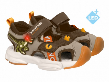 22-810F 25-2,26-2,27-2,28-2,29-2,30-2 Indigo kids Туфли Актив.отдых Сандалеты Иск.мат, Текстиль, ЭВА / ТЭП Лето Муж