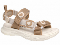 222-250C 31-2,32-2,33-2,34-2,35-2,36-2 Indigo kids Туфли Повсед Сандалии Иск.мат, Текстиль, ПУ Лето жен