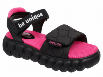 222-315D 32-2,33-2,34-2,35-2,36-2 Indigo kids Туфли Повсед Сандалии Текстиль, Иск.кожа, ЭВА Лето жен