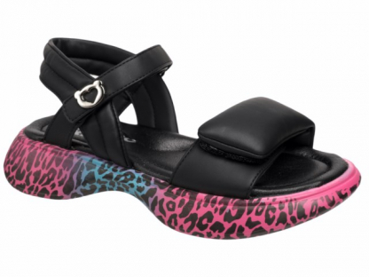 23-501D 32-2,33-2,34-2,35-2,36-2,37-2 Indigo kids Туфли Повсед Сандалии Иск.мат, Иск.кожа, ПУ Лето жен