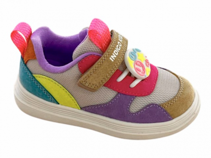 40-1020A 25-2,26-2,27-2,28-2,29-2 Indigo kids П/ботинки Актив.отдых Кроссовки Нат.кожа, Текстиль, ТЭП В/О жен