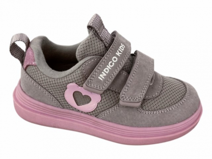 40-1025A 25-2,26-2,27-2,28-2,29-2 Indigo kids П/ботинки Актив.отдых Кроссовки Иск.мат, Текстиль, ТЭП В/О жен