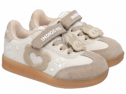 40-170B 23-2,24-2,25-2,26-2,27-2,28-2 Indigo kids П/ботинки Актив.отдых Кроссовки Иск.мат, Текстиль, ТЭП В/О жен