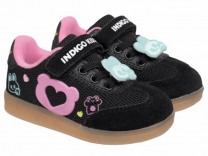 40-170D 23-2,24-2,25-2,26-2,27-2,28-2 Indigo kids П/ботинки Актив.отдых Кроссовки Иск.мат, Текстиль, ТЭП В/О жен