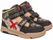 46-283A 28-2,29-2,30-2,31-2,32-2 Indigo kids Ботинки Актив.отдых Кроссовки Иск.мат, Байка/Флис, ТЭП В/О Муж