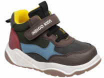 55-0300A 25-2,26-2,27-2,28-2,29-2 Indigo kids Ботинки Повсед Оксфорд Иск.мат, Байка/Флис, ТЭП В/О Муж