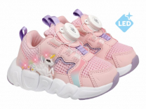 90-531A 25-2,26-2,27-2,28-2,29-2,30-2 Indigo kids П/ботинки Актив.отдых Кроссовки Иск.мат, Текстиль, ЭВА В/О жен