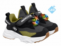 92-001X 25-2,26-2,27-2,28-2,29-2,30-2 Indigo kids П/ботинки Актив.отдых Кроссовки Иск.мат, Текстиль, ЭВА / ТЭП В/О Муж