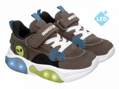 92-029G 26-2,27-2,28-2,29-2,30-2,31-2 Текстиль/отделка искусственная кожа Хлопок 80%, полиэстер 20% Кроссовки 26-31