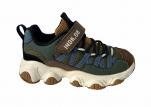 92-059B 29-2,30-2,31-2,32-2,33-2,34-2 Indigo kids П/ботинки Актив.отдых Кроссовки Иск.мат, Текстиль, ЭВА / ТЭП В/О Муж