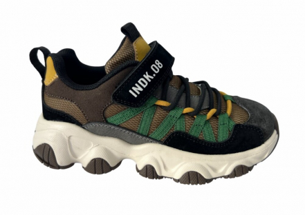 92-059F 32-2,33-2,34-2,35-2,36-2,37-2 Текстиль/отделка натуральная кожа Хлопок 30%, полиэстер 70% Кроссовки 32-37