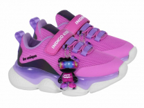 92-077B2 30-2,31-2,32-2,33-2,34-2,35-2 Indigo kids П/ботинки Актив.отдых Кроссовки Иск.мат, Текстиль, ЭВА В/О жен