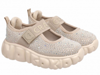 94-3450B 26-2,27-2,28-2,29-2,30-2 Indigo kids Туфли Повсед Mary Jane Текстиль, Текстиль, ЭВА Лето жен