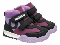 97-090A2 25-2,26-2,27-2,28-2,29-2,30-2 Indigo kids Ботинки Повсед Оксфорд Иск.мат, Байка/Флис, ТЭП В/О жен