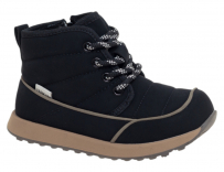 R289295746BK Чёр 27-1,28-1,29-1,30-1,31-1,32-1 Сказка Ботинки Повсед Дерби Иск.мат, Байка/Флис В/О жен