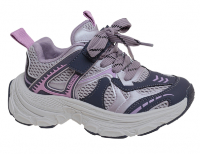 R253614001PE Фиол 32-1,33-1,34-1,35-1,36-1,37-1 Сказка П/ботинки Актив.отдых Кроссовки Иск.мат, Текстиль В/О жен