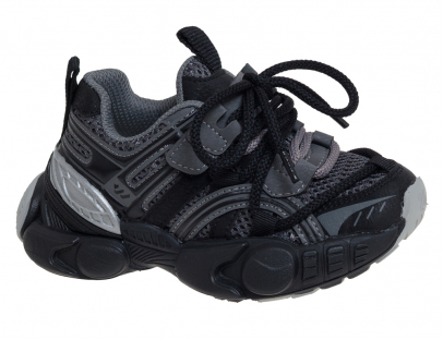 R524713169BK Чёр 26-1,27-1,28-1,29-1,30-1,31-1 Сказка П/ботинки Актив.отдых Кроссовки Иск.мат, Текстиль В/О Муж