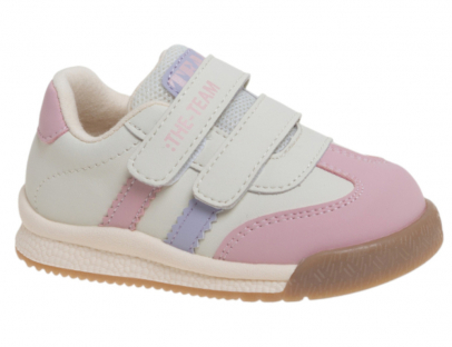 R230112103WP Белый/Розовый Сказка П/ботинки Актив.отдых Кроссовки Иск.мат, Текстиль В/О жен