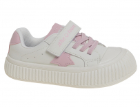 R893213103W/P Белый/Розовый 27-1,28-1,29-1,30-1,31-1,32-1 Сказка П/ботинки Актив.отдых Кроссовки Иск.мат, Текстиль В/О жен
