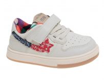 R315312153W Бел 22-2,23-2,24-2,25-2,26-2 Сказка П/ботинки Актив.отдых Кроссовки Иск.мат, Текстиль В/О жен