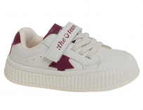 R893212166W/R Белый/Красный 22-2,23-2,24-2,25-2,26-2 Сказка П/ботинки Актив.отдых Кроссовки Иск.мат, Текстиль В/О Муж