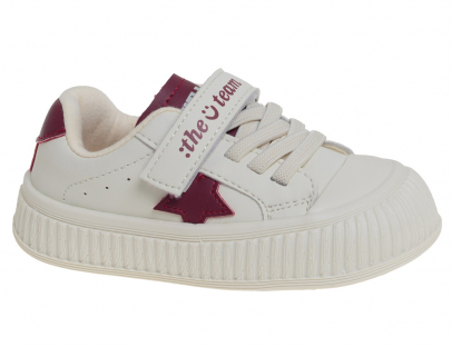 R893212166W/R СКАЗКА Белый/Красный Мальчик Иск.кожа Текстиль 22-26 22222