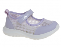 R151813401PE Фиол 27-2,28-2,29-2,30-2,31-2 Сказка Туфли Повсед Mary Jane Текстиль, Без подклада Лето жен