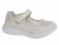 R151813402B Беж 27-2,28-2,29-2,30-2,31-2 Сказка Туфли Повсед Mary Jane Текстиль, Без подклада Лето жен