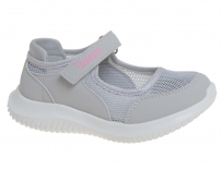 R151813402GR Сер 27-2,28-2,29-2,30-2,31-2 Сказка Туфли Повсед Mary Jane Текстиль, Без подклада Лето жен