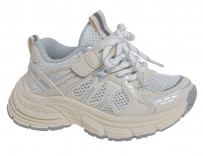 R029313251BE Беж 27-1,28-1,29-1,30-1,31-1,32-1 Сказка П/ботинки Актив.отдых Кроссовки Иск.мат, Текстиль В/О жен
