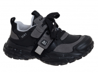 R552214041BK Чёр 32-1,33-1,34-1,35-1,36-1,37-1 Сказка П/ботинки Актив.отдых Кроссовки Иск.мат, Текстиль В/О Муж
