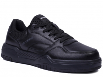 C3896-3 Чёр 41-1,42-2,43-2,44-2,45-1 Strobbs П/ботинки Актив.отдых Кроссовки Нат.кожа, Текстиль, ЭВА,ТПР В/О Муж