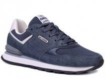 F7711-2 Син 36-1,37-1,38-2,39-2,40-1,41-1 Strobbs П/ботинки Актив.отдых Кроссовки Нат.кожа, Текстиль, ЭВА,Резина,ТПУ вставка В/О жен