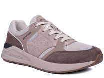 C3862-17 Беж 41-1,42-2,43-2,44-2,45-1 Strobbs П/ботинки Актив.отдых Кроссовки Нат.кожа, Текстиль, ЭВА,Резина,ТПУ вставка В/О Муж