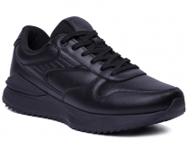 C3854-3 Чёр 41-1,42-2,43-2,44-2,45-1 Strobbs П/ботинки Актив.отдых Кроссовки Нат.кожа, Текстиль, ЭВА,Резина,ТПУ вставка В/О Муж