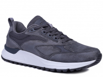 C3856-1 Сер 41-1,42-2,43-2,44-2,45-1 Strobbs П/ботинки Актив.отдых Кроссовки Нат.кожа, Текстиль, ЭВА,Резина,ТПУ вставка В/О Муж