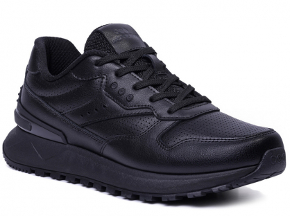 F7570-3 Чёр 36-1,37-1,38-2,39-2,40-2 Strobbs П/ботинки Актив.отдых Кроссовки Нат.кожа, Текстиль, ЭВА,ТПР,ТПУ вставка В/О жен