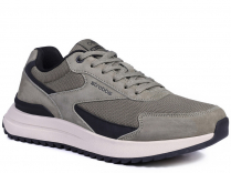 C3846-19 хаки 41-1,42-2,43-2,44-2,45-1 Strobbs П/ботинки Актив.отдых Кроссовки Нат.кожа, Текстиль, ЭВА,Резина,ТПУ вставка В/О Муж