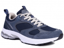 C3861-2 Син 41-1,42-2,43-2,44-2,45-1 Strobbs П/ботинки Актив.отдых Кроссовки Нат.кожа, Текстиль, ЭВА,ТПР,ТПУ вставка В/О Муж