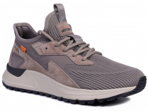 C3864-17 Беж 41-1,42-2,43-2,44-2,45-1 Strobbs П/ботинки Актив.отдых Кроссовки Нат.кожа, Текстиль, ЭВА,Резина,ТПУ вставка В/О Муж