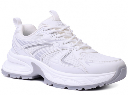 F7719-6 Бел 36-1,37-1,38-2,39-2,40-1,41-1 Strobbs П/ботинки Актив.отдых Кроссовки Иск.мат, Текстиль, ПУ,ТПУ вставка В/О жен