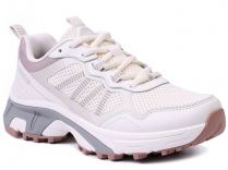 F7739-16 Беж 36-1,37-1,38-2,39-2,40-1,41-1 Strobbs П/ботинки Актив.отдых Кроссовки Нат.кожа, Текстиль, ЭВА,Резина,ТПУ вставка В/О жен