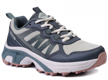 F7739-14 зелёный 36-1,37-1,38-2,39-2,40-1,41-1 Strobbs П/ботинки Актив.отдых Кроссовки Нат.кожа, Текстиль, ЭВА,Резина,ТПУ вставка В/О Муж