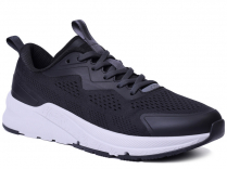 C3895-3 Чёр 41-1,42-2,43-2,44-2,45-1 Strobbs П/ботинки Актив.отдых Кроссовки Текстиль, Текстиль, ЭВА,Резина В/О Муж