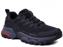 C3906-3 Чёр 41-1,42-2,43-2,44-2,45-1 Strobbs П/ботинки Актив.отдых Кроссовки Иск.мат, Текстиль, ЭВА,Резина,ТПУ вставка В/О Муж