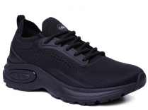 F7805-3 Чёр 36-1,37-1,38-2,39-2,40-2 Strobbs П/ботинки Актив.отдых Кроссовки Текстиль, Текстиль, ЭВА,Резина,ТПУ вставка Лето жен