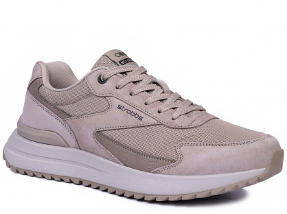 B3846-25 Беж 40-2,41-2,42-2,43-2 Strobbs П/ботинки Актив.отдых Кроссовки Нат.кожа, Текстиль, ЭВА,Резина,ТПУ вставка В/О Муж