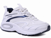 F7777-12 Бел 36-1,37-1,38-2,39-2,40-2 Strobbs П/ботинки Актив.отдых Кроссовки Иск.мат, Текстиль, ЭВА,Резина В/О жен