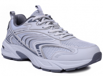 C3918-4 Сер 41-1,42-2,43-2,44-2,45-1 Strobbs П/ботинки Актив.отдых Кроссовки Иск.мат, Текстиль, ЭВА,Резина,ТПУ вставка В/О Муж